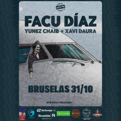 Facu Díaz, Yunez Chaib y Xavi Daura, 31 Octubre 2023