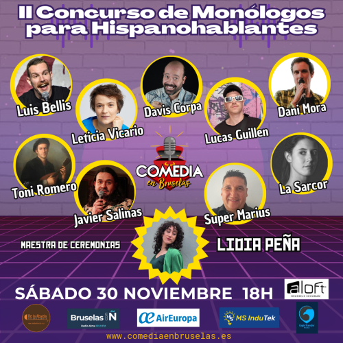 II Concurso de Monólogos para Hispanohablantes, 30 Noviembre 2024